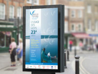 Affiche Sucette 120 x 160 cm