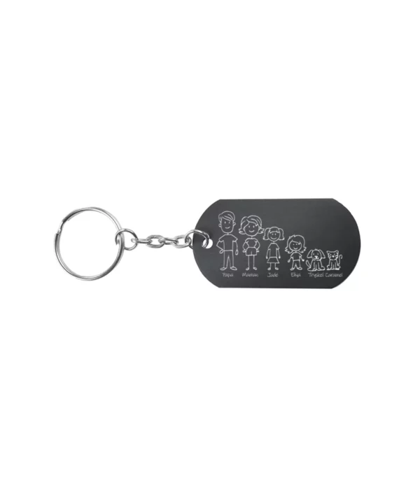 Porte-Clé Personnalisé en aluminium – Image 6